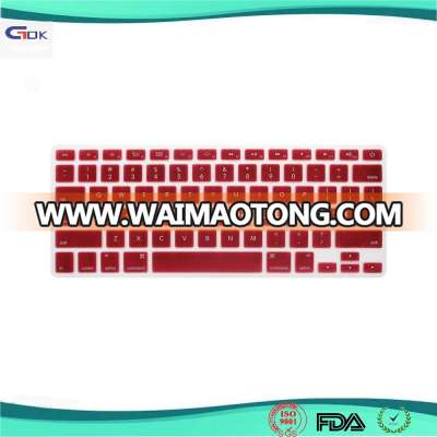 Silicone keyboard covering protective film for laptop