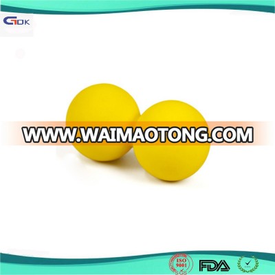 Hot selling soft peanut yoga silicone rubber massage ball