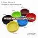 Custom Wholesale Promotional Square Round Cigarette Plastic Silicone Ashtray